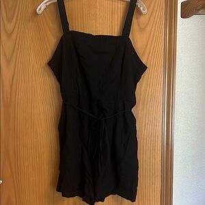 Old Navy Black Sleeveless Romper